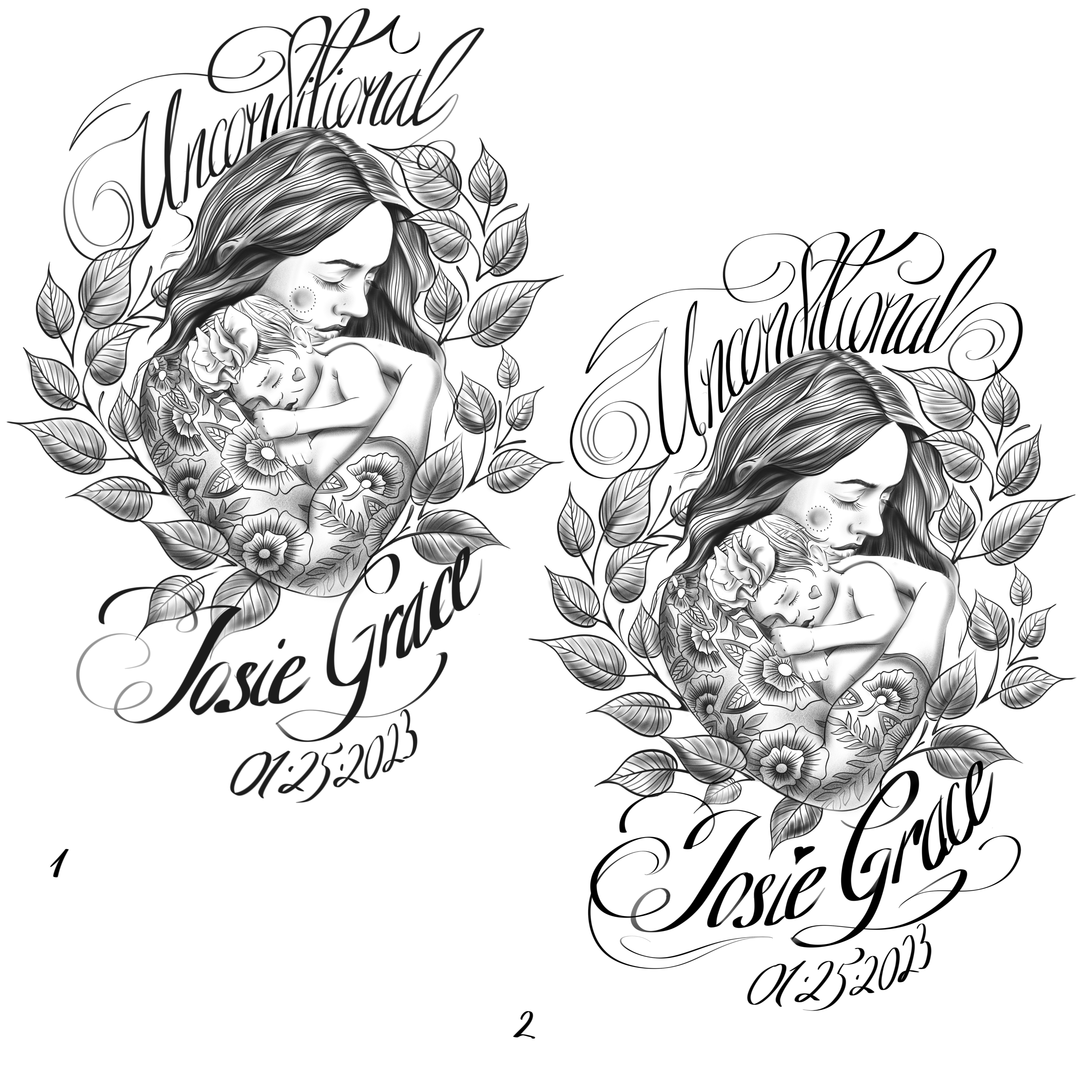 Tattoo Design by Yevhen (Ukrdesign) for this project | Design #32268955