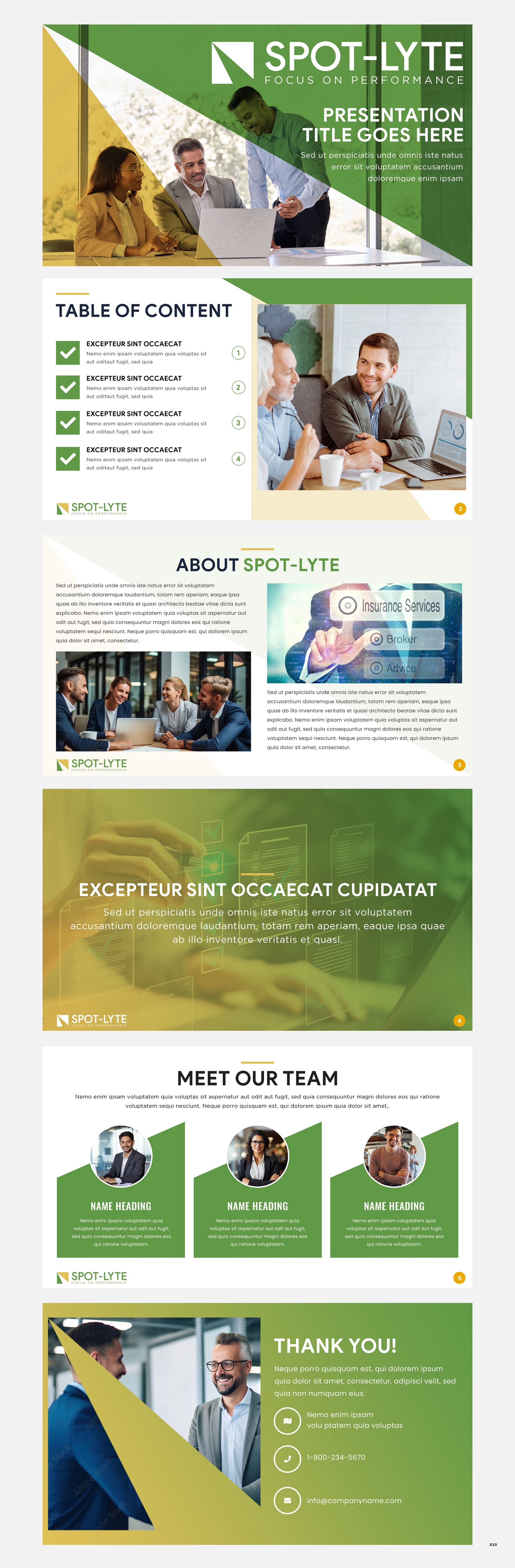 Design de PowerPoint par pb pour Insurance Catalyst | Design #32264459