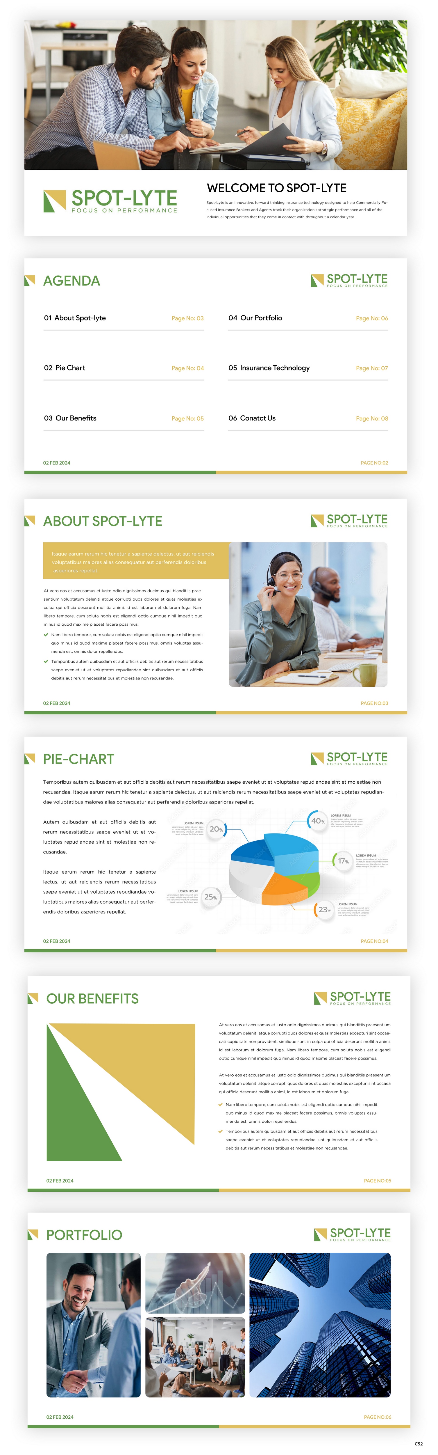 Design de PowerPoint par pb pour Insurance Catalyst | Design #32271174