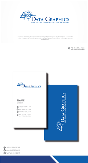 Logo-Design von zebronicgraphic für Data Graphics | Design: #32261327
