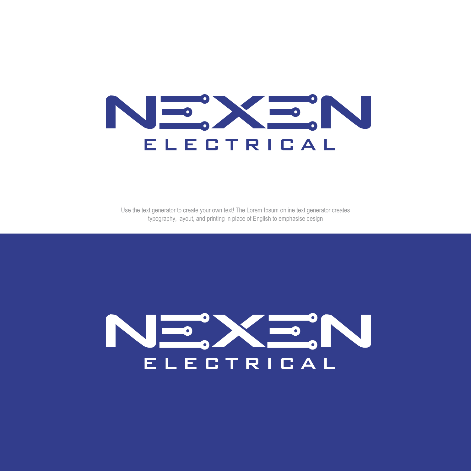 Logo-Design von Revolt Team für Nexen Electrical | Design #32260503
