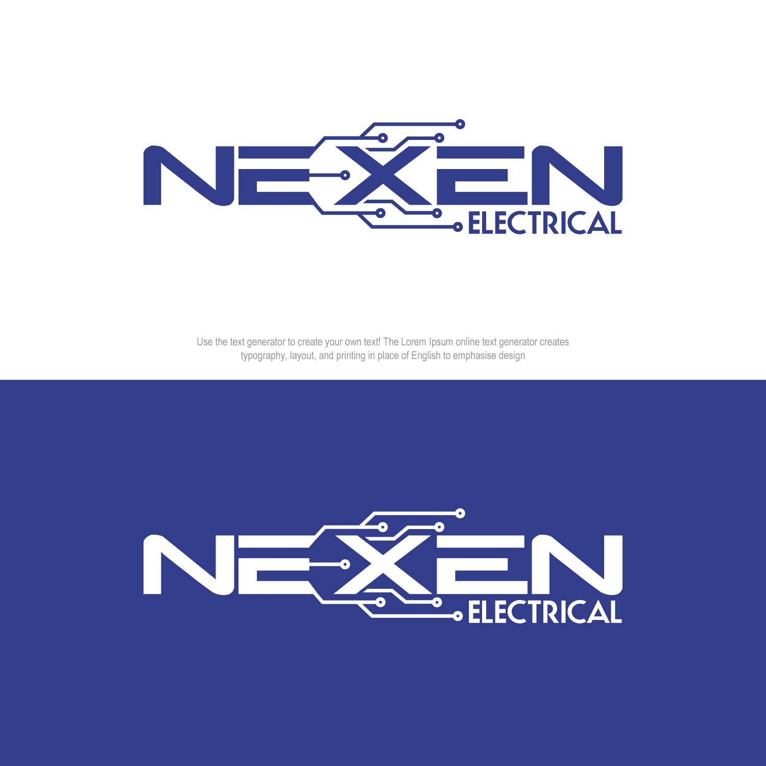 Logo-Design von Revolt Team für Nexen Electrical | Design #32262167