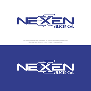Logo Design by Revolt Team for Nexen Electrical | Design: #32262167