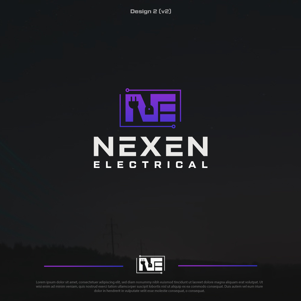 Logo Design by MINIMALIST_EXPERT for Nexen Electrical | Design #32261766