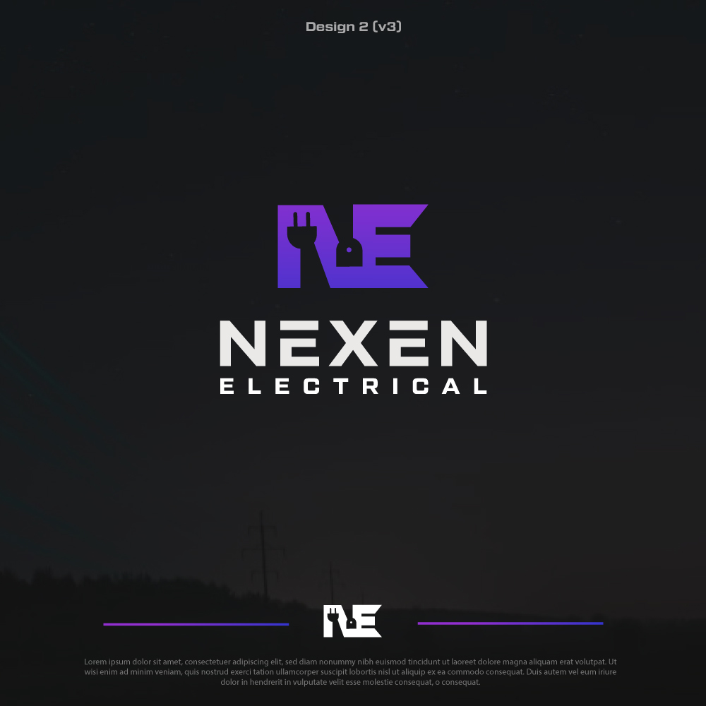 Logo Design by MINIMALIST_EXPERT for Nexen Electrical | Design #32261775