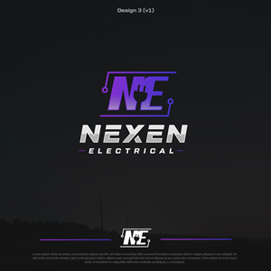 Logo Design by MINIMALIST_EXPERT for Nexen Electrical | Design: #32268652