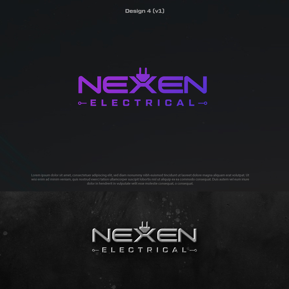 Logo Design by MINIMALIST_EXPERT for Nexen Electrical | Design #32279580