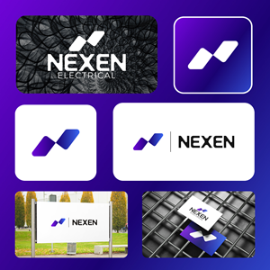 Logo Design by Lucian Creative for Nexen Electrical | Design: #32275108
