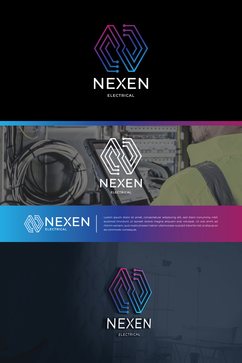 Logo Design by TrisDesign for Nexen Electrical | Design #32259397