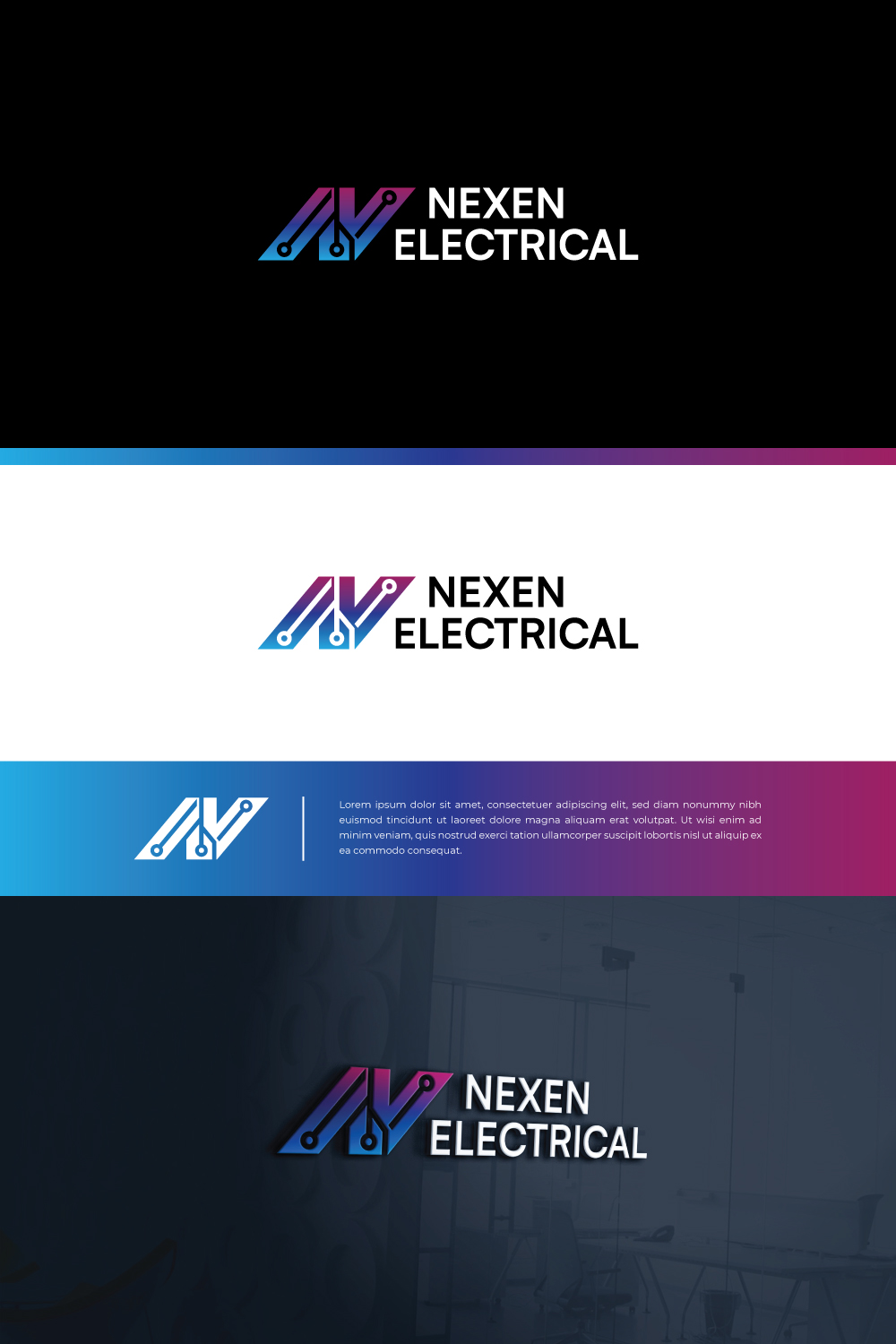 Logo Design by TrisDesign for Nexen Electrical | Design #32287267