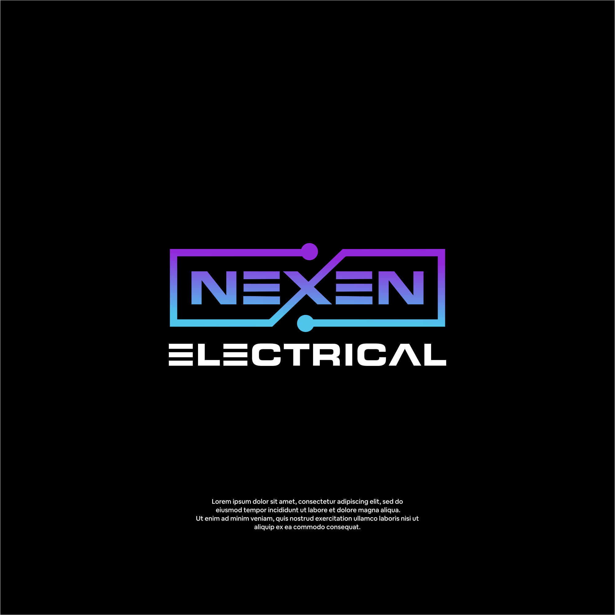 Logo Design by DesignFirst for Nexen Electrical | Design #32260400