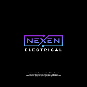 Logo Design by DesignFirst for Nexen Electrical | Design: #32300726