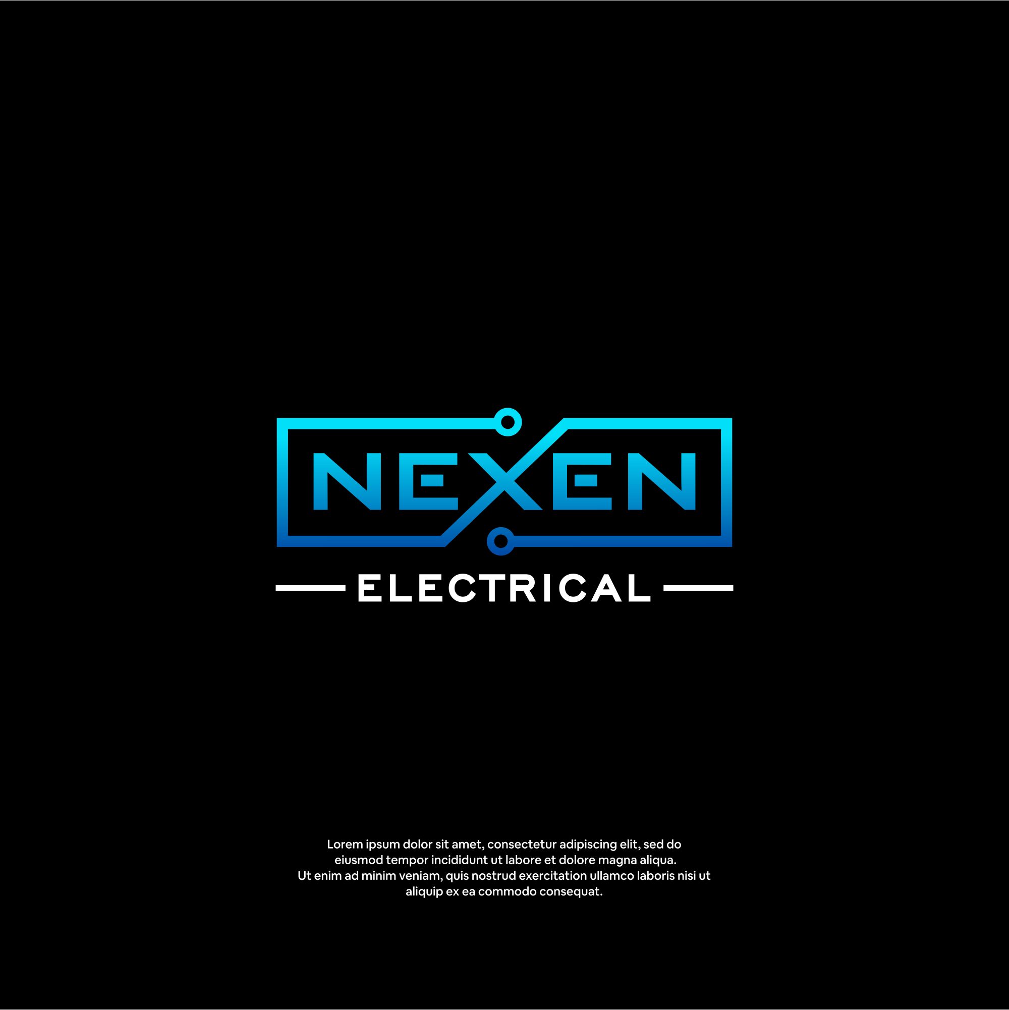 Logo Design by DesignFirst for Nexen Electrical | Design #32346909