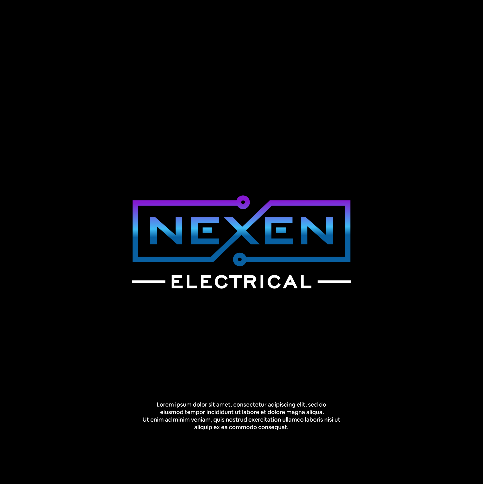 Logo Design by DesignFirst for Nexen Electrical | Design #32347050