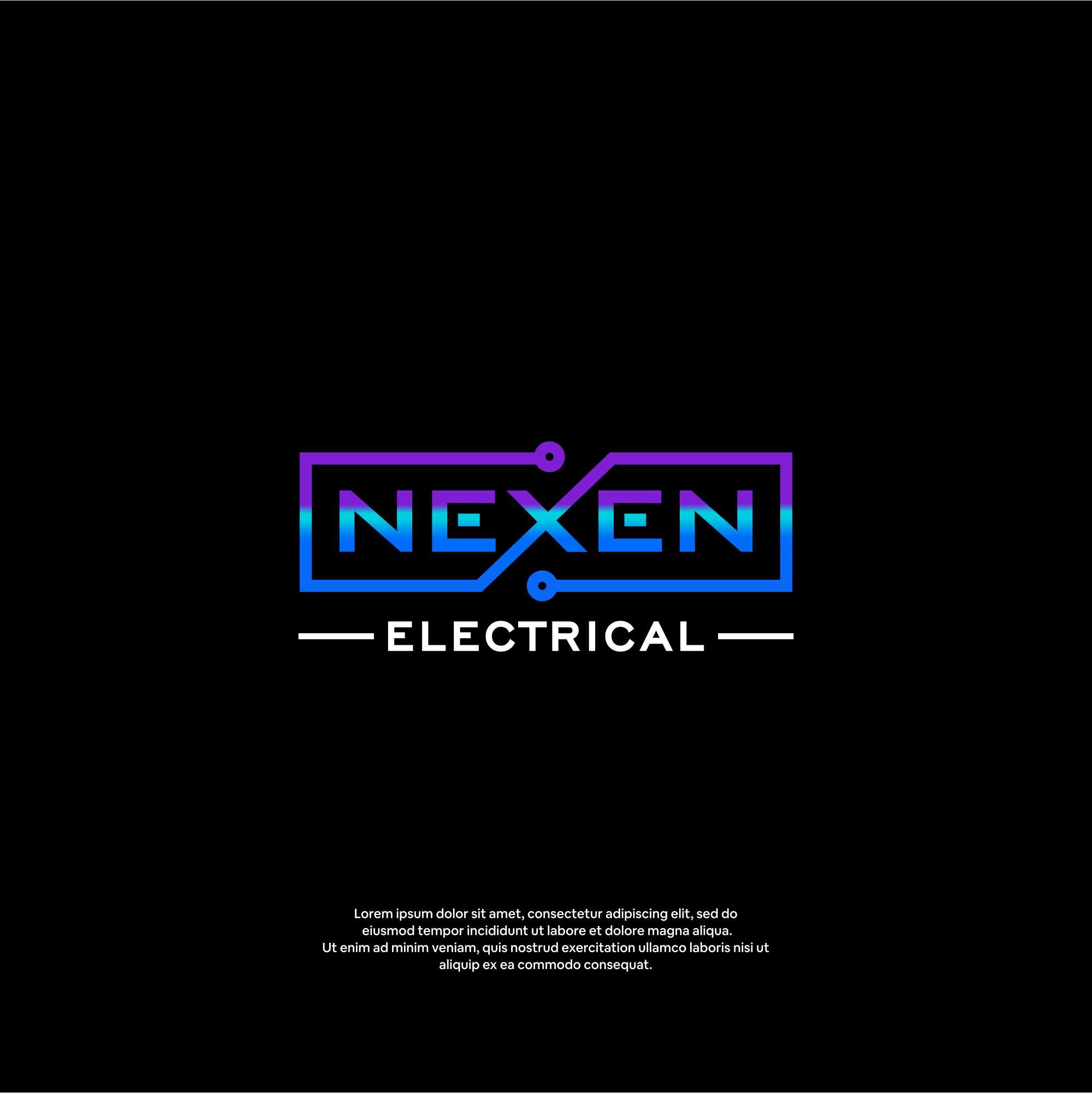 Logo Design by DesignFirst for Nexen Electrical | Design #32347133
