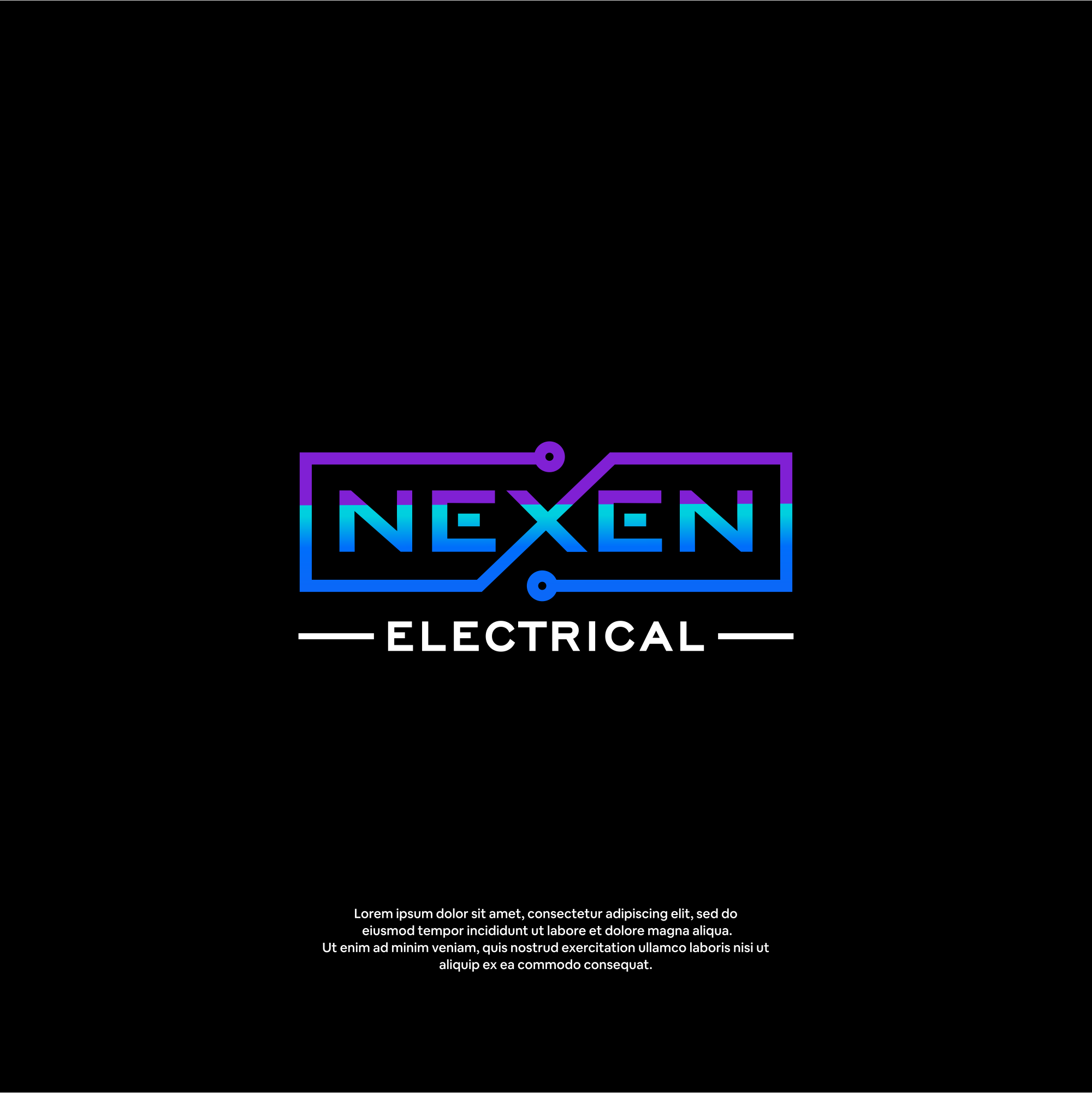 Logo Design by DesignFirst for Nexen Electrical | Design #32347134