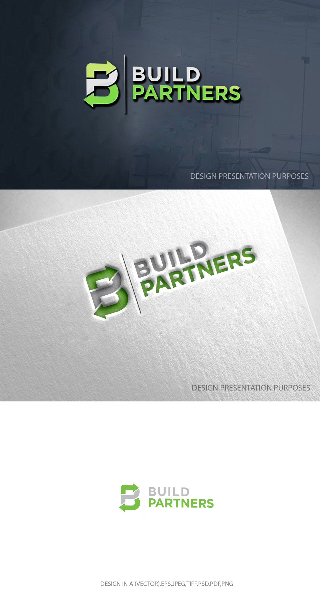 Logo Design by zebronicgraphic for BuildPartners (SA) | Design #32259840