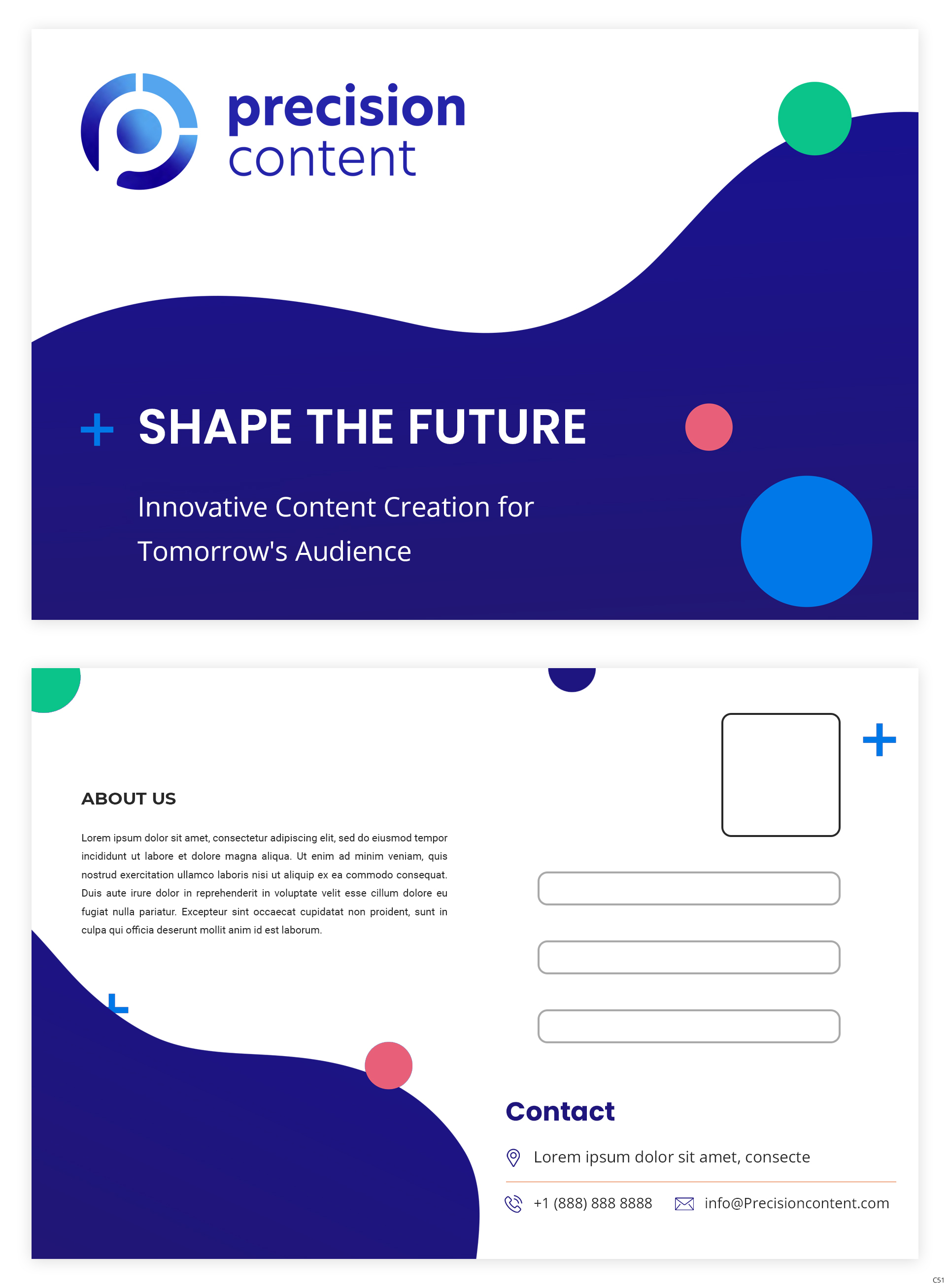 Design de Bannière  par pb pour Precision Content Authoring Solutions | Design #32271119