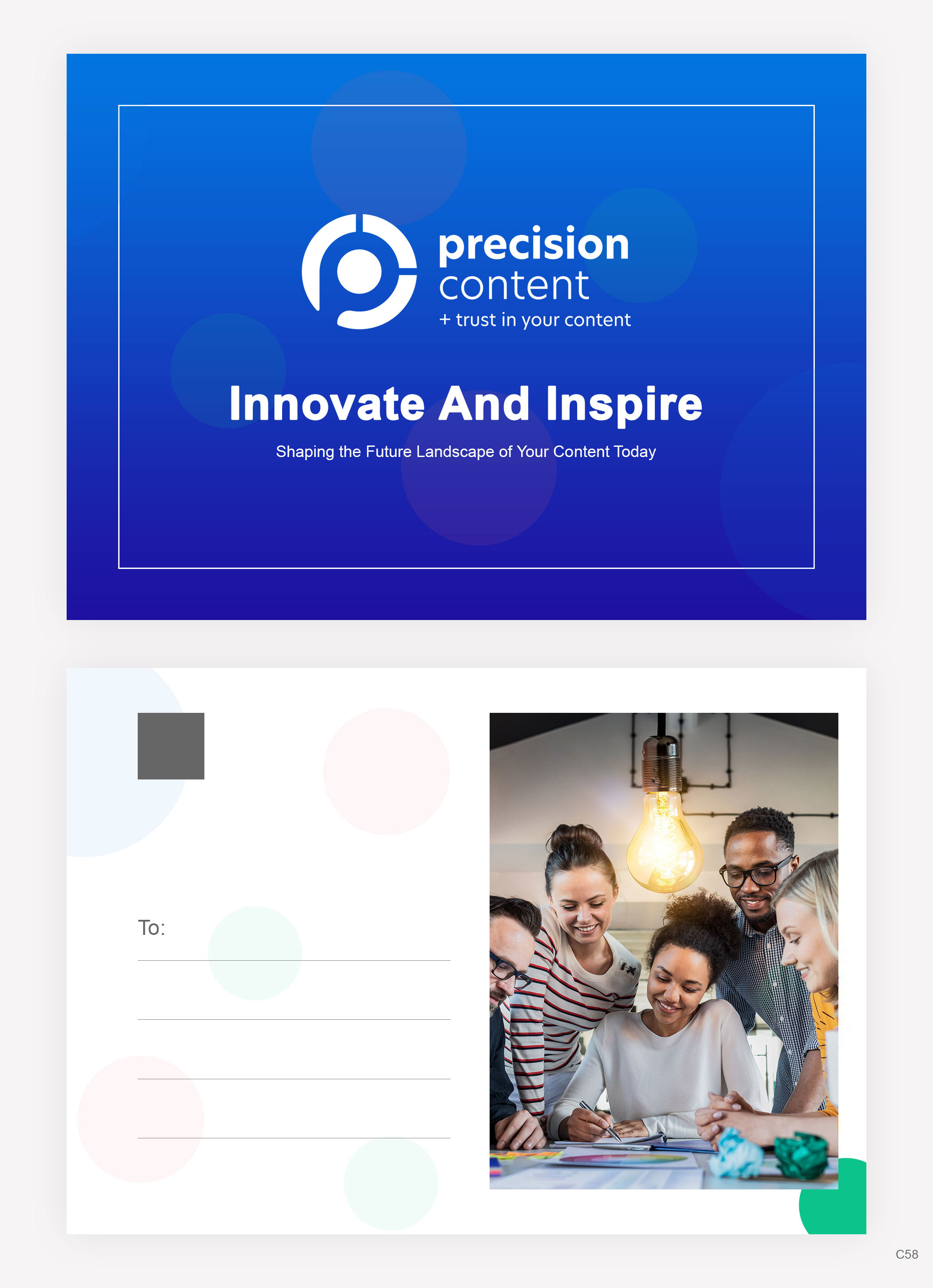 Banner-Design von pb für Precision Content Authoring Solutions | Design #32271120