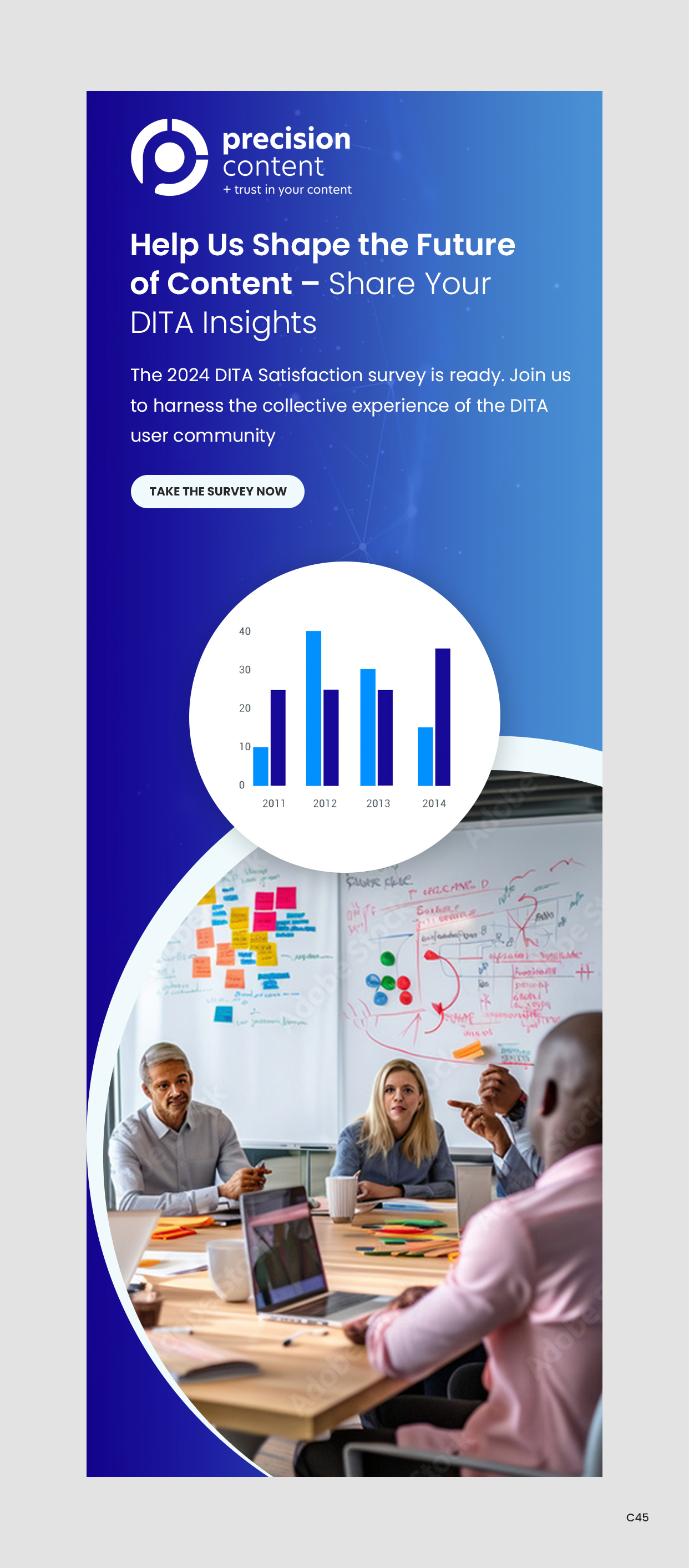 Banner-Design von pb für Precision Content Authoring Solutions | Design #32290625