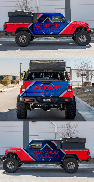 Design de Covering de Véhicule par Kira Graphics pour Monopoly Real Estate | Design : #32267132