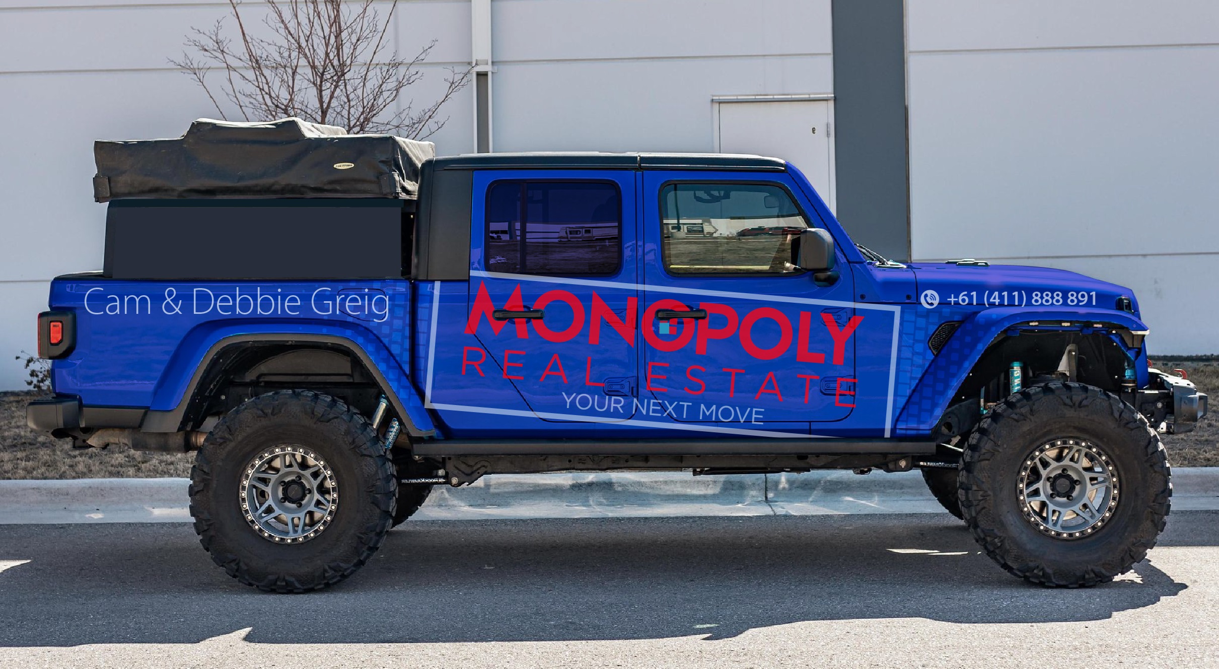 Car Wrap Design by Kira Graphics for Monopoly Real Estate | Design #32292275