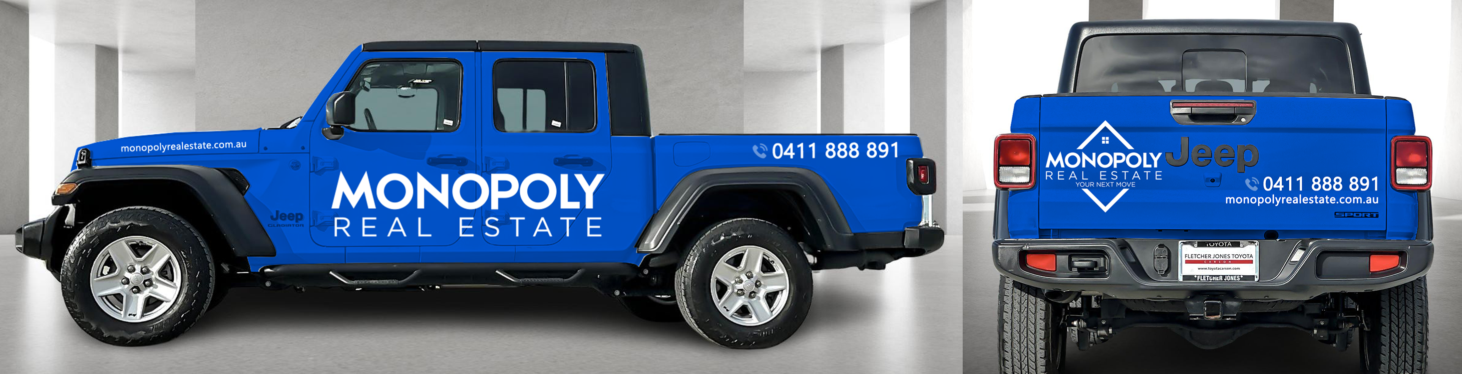 Design de Covering de Véhicule par typefdesign pour Monopoly Real Estate | Design : #32299439