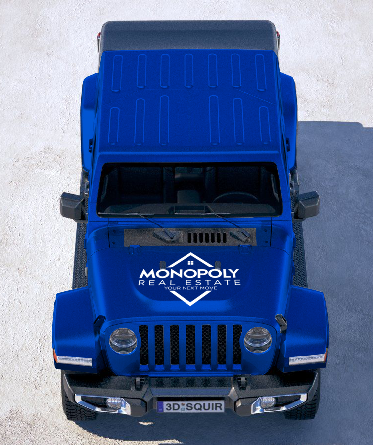 Car Wrap Design by typefdesign for Monopoly Real Estate | Design #32304642