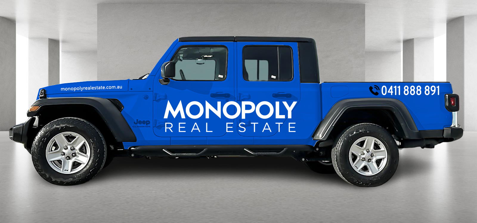 Car Wrap Design by typefdesign for Monopoly Real Estate | Design #32373051