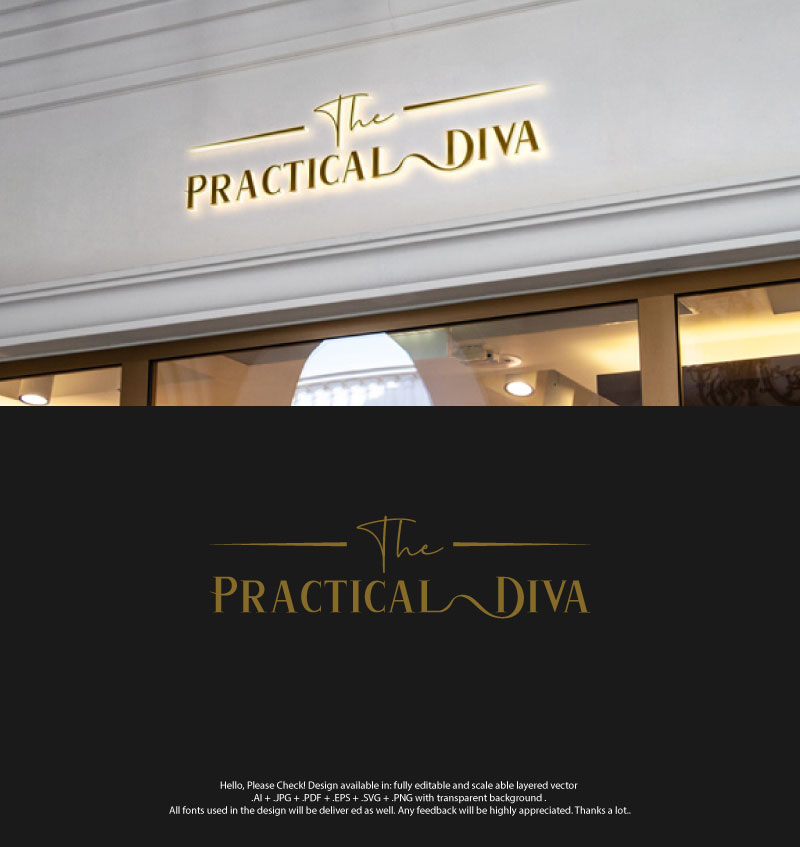 Diseño de Logo por skart para The Practical Diva | Diseño #32263883