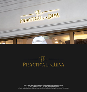 Logo Design by skart for The Practical Diva | Design: #32263883