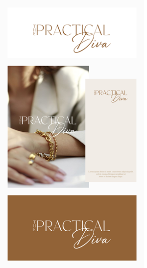 Logo Design by Ha.Connick for The Practical Diva | Design: #32263351