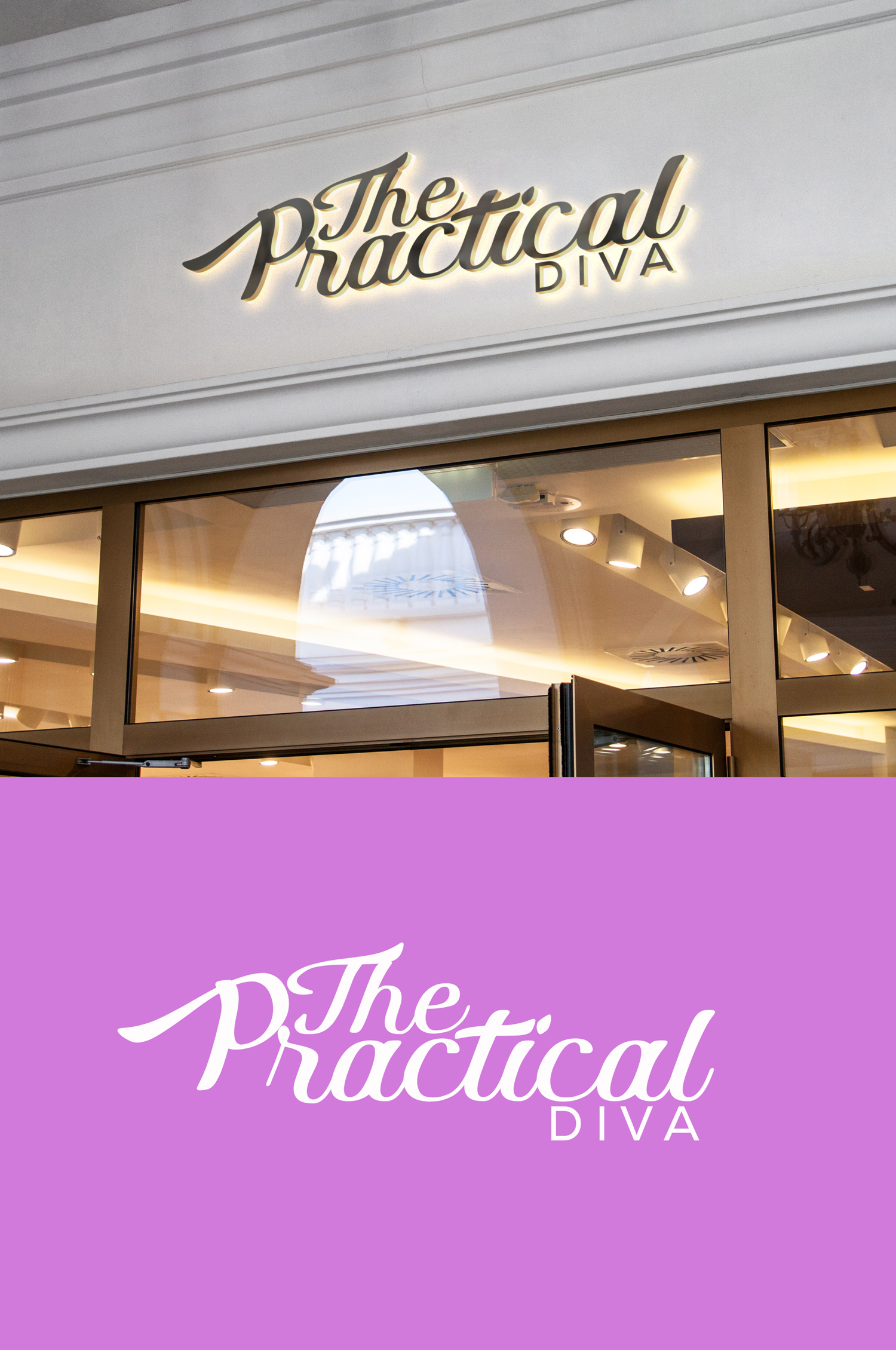 Logo Design by M Art & Design for The Practical Diva | Design #32263367