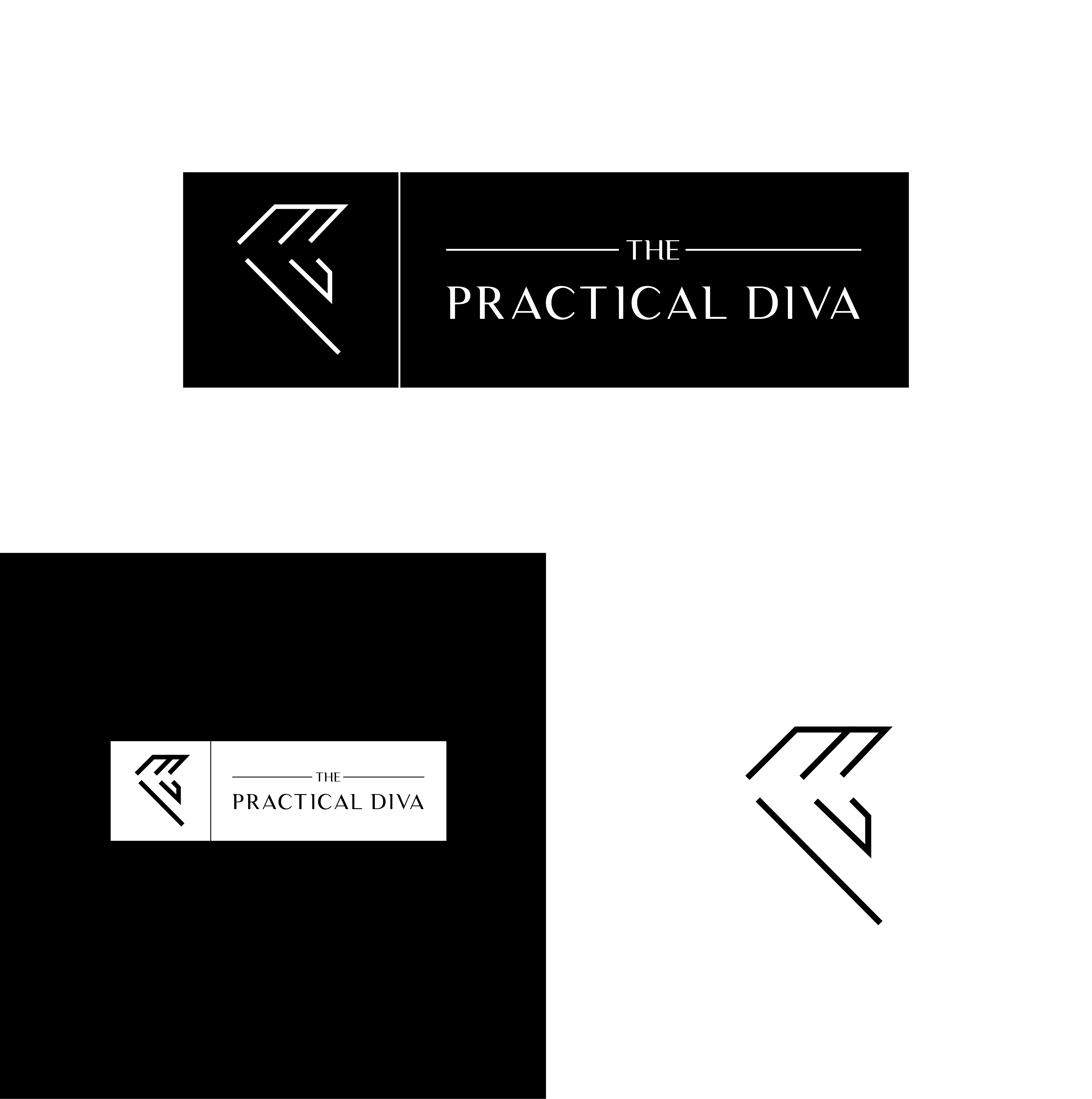 Logo Design by McGarden for The Practical Diva | Design #32270329