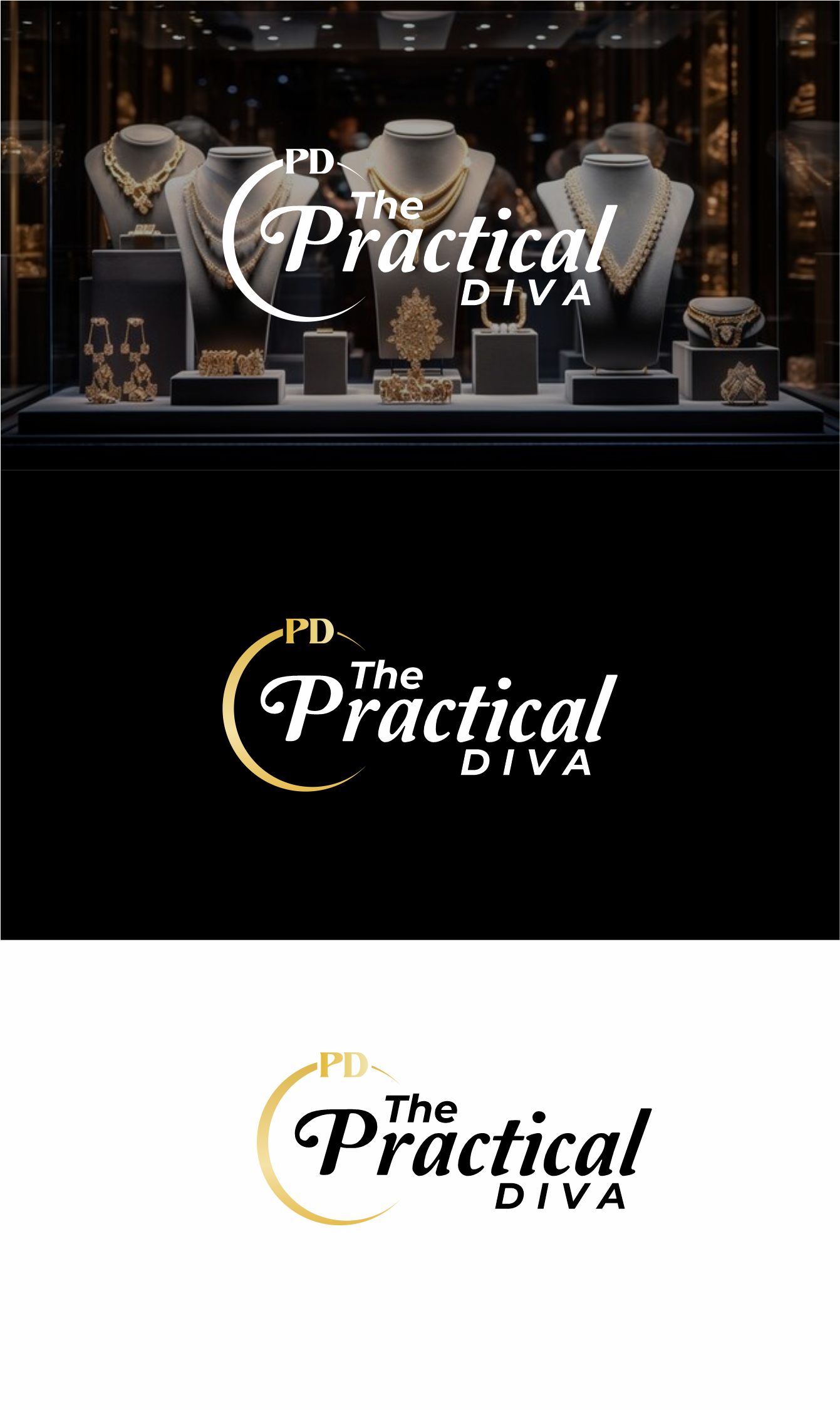Logo Design by Kusuma Studio for The Practical Diva | Design #32263551