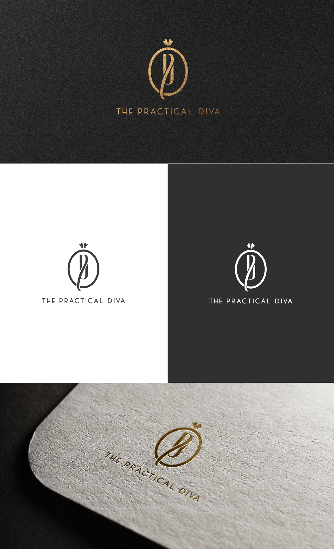 Logo Design by GLDesigns for The Practical Diva | Design #32262560