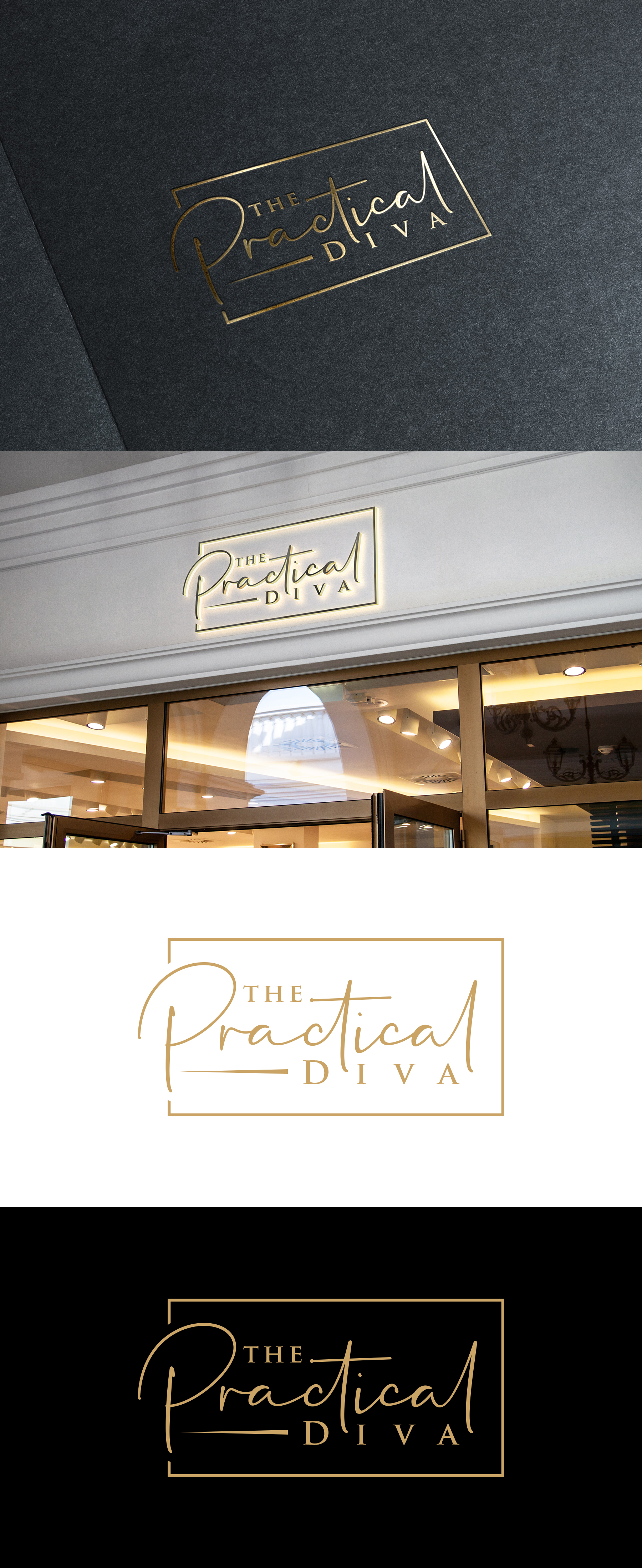 Logo Design by Soonia for The Practical Diva | Design #32263216