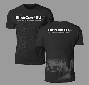 T-shirt Design by Johncina for Erlang Solutions Ltd.  | Design: #32262961
