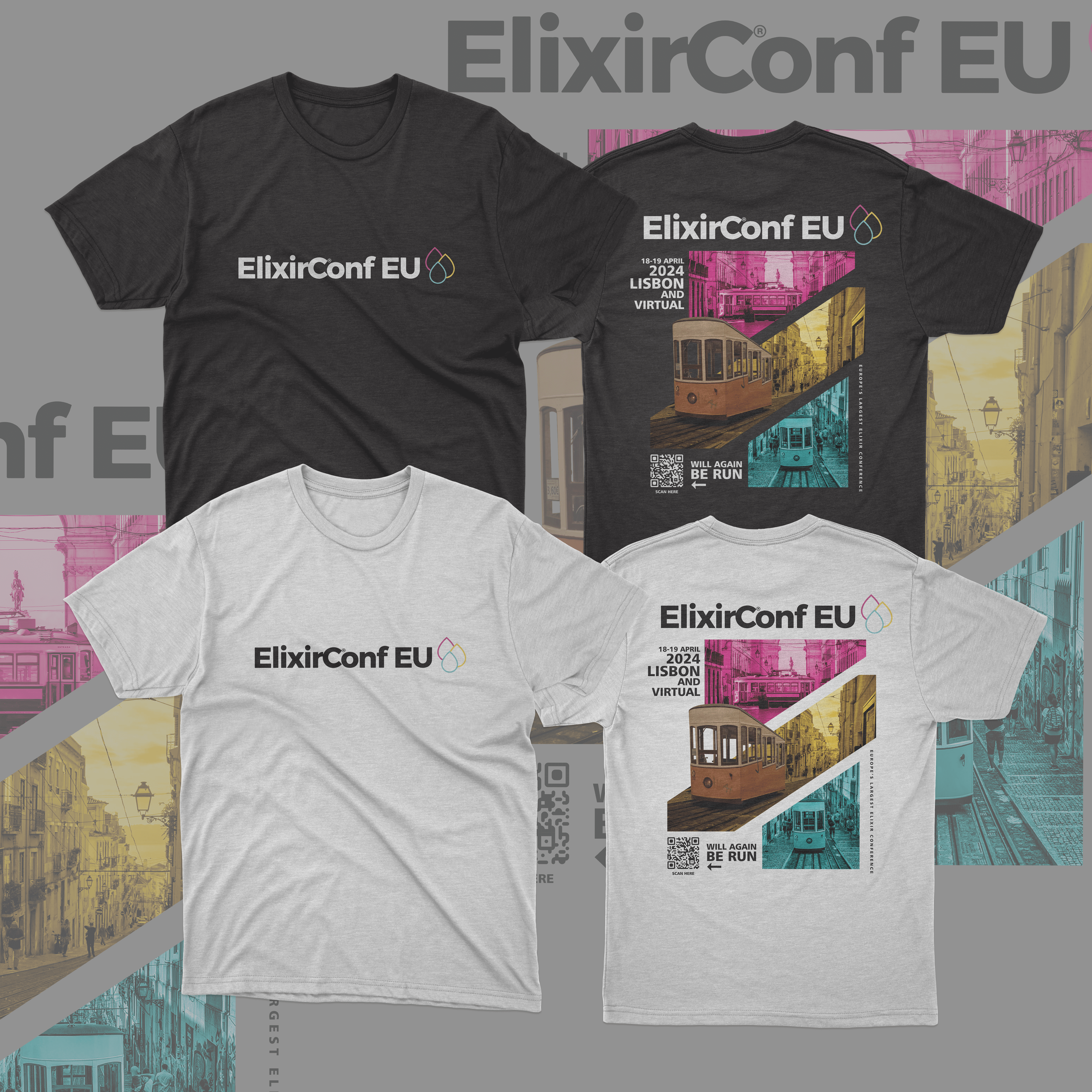 T-shirt Design by V FOUR Design for Erlang Solutions Ltd.  | Design #32270181