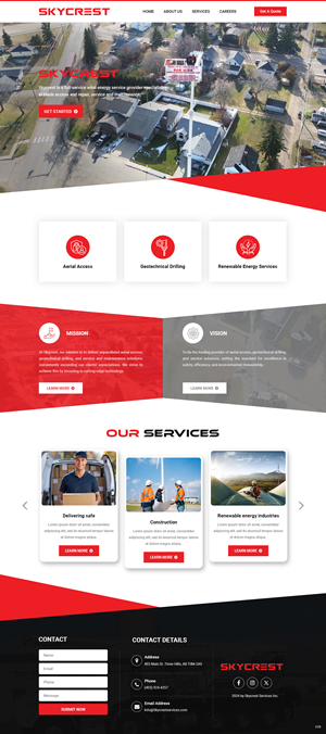 Web Design by pb for this project | Design: #32282902