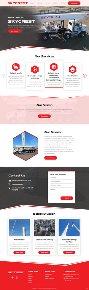 Web Design by pb for this project | Design: #32282905