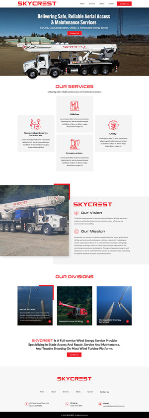 Web Design by Sbss for this project | Design: #32298359