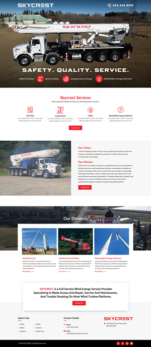 Web Design by Sbss for this project | Design: #32298904
