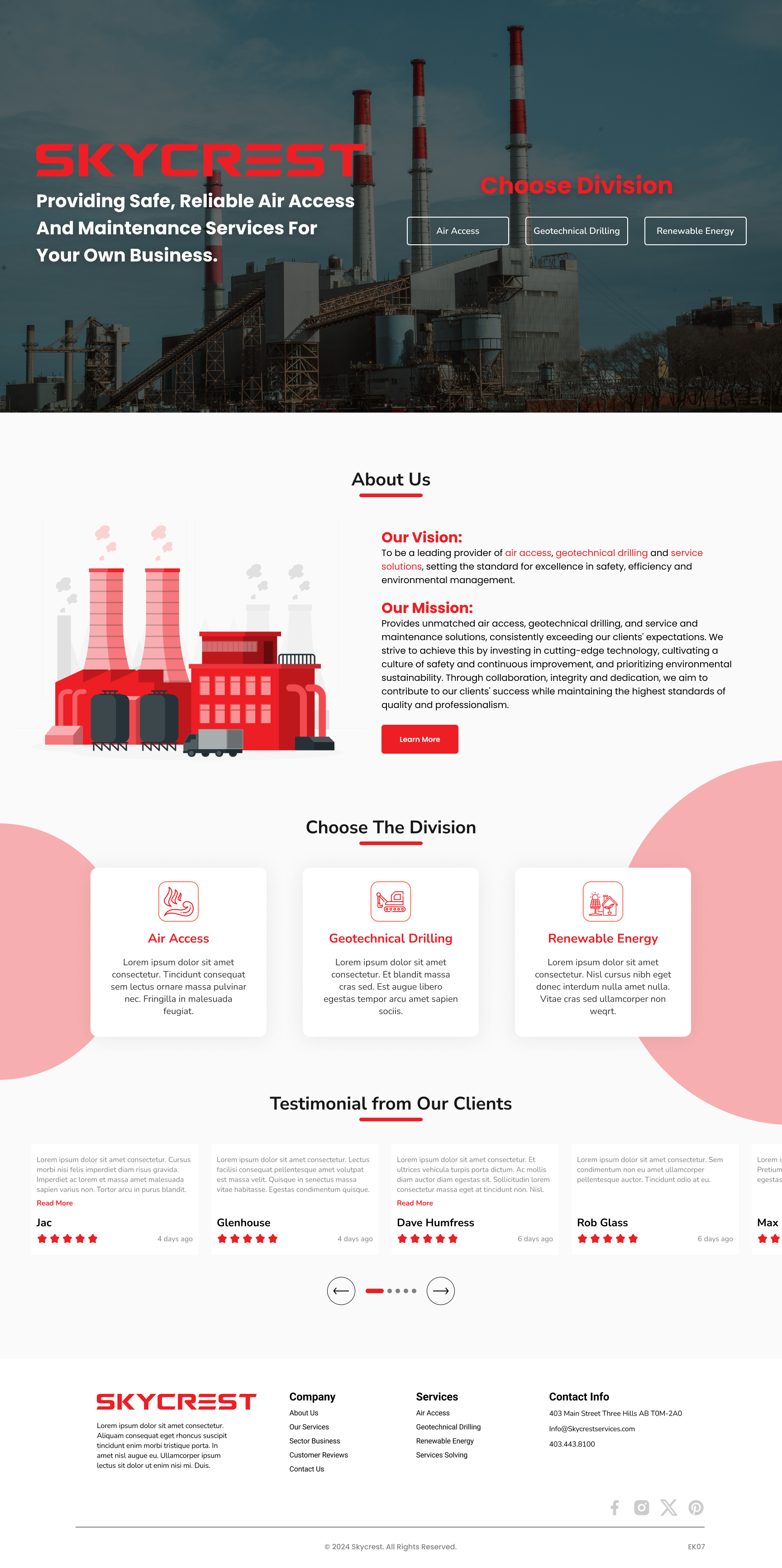 Web Design by Taufik H for this project | Design #32306018