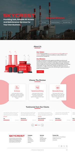 Web Design by Taufik H for this project | Design: #32306018