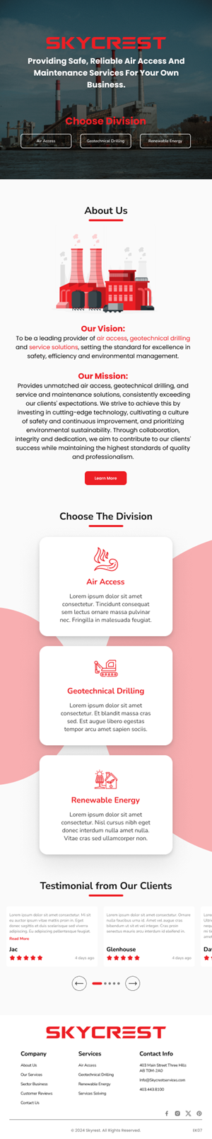 Web Design by Taufik H for this project | Design: #32306019