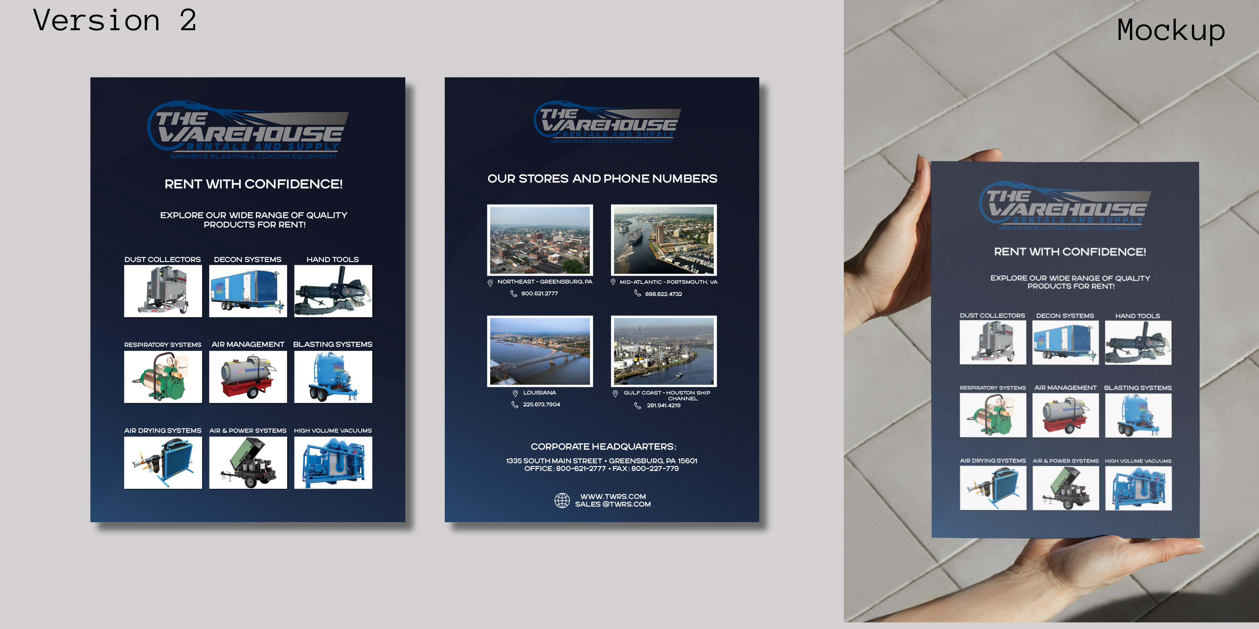 Diseño de Flyer por Rohan.Gupta para The Warehouse Rental & Supply | Diseño #32289105