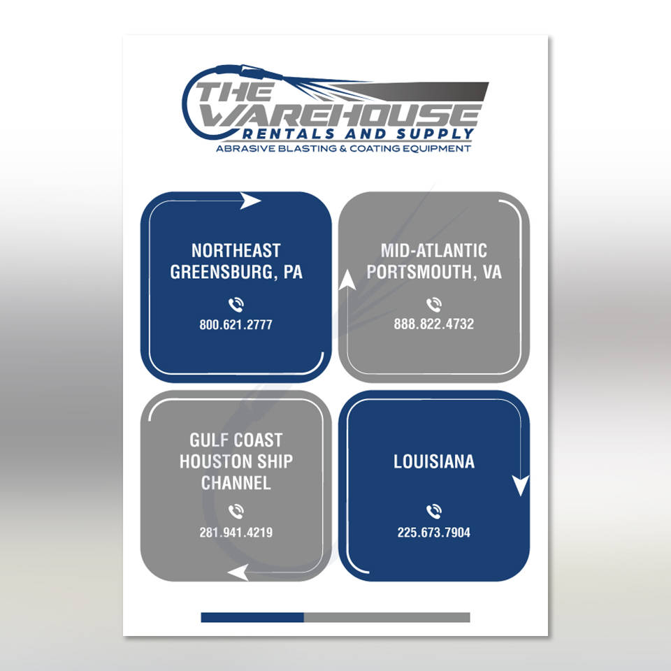 Diseño de Flyer por YourLogoMaster para The Warehouse Rental & Supply | Diseño #32291121