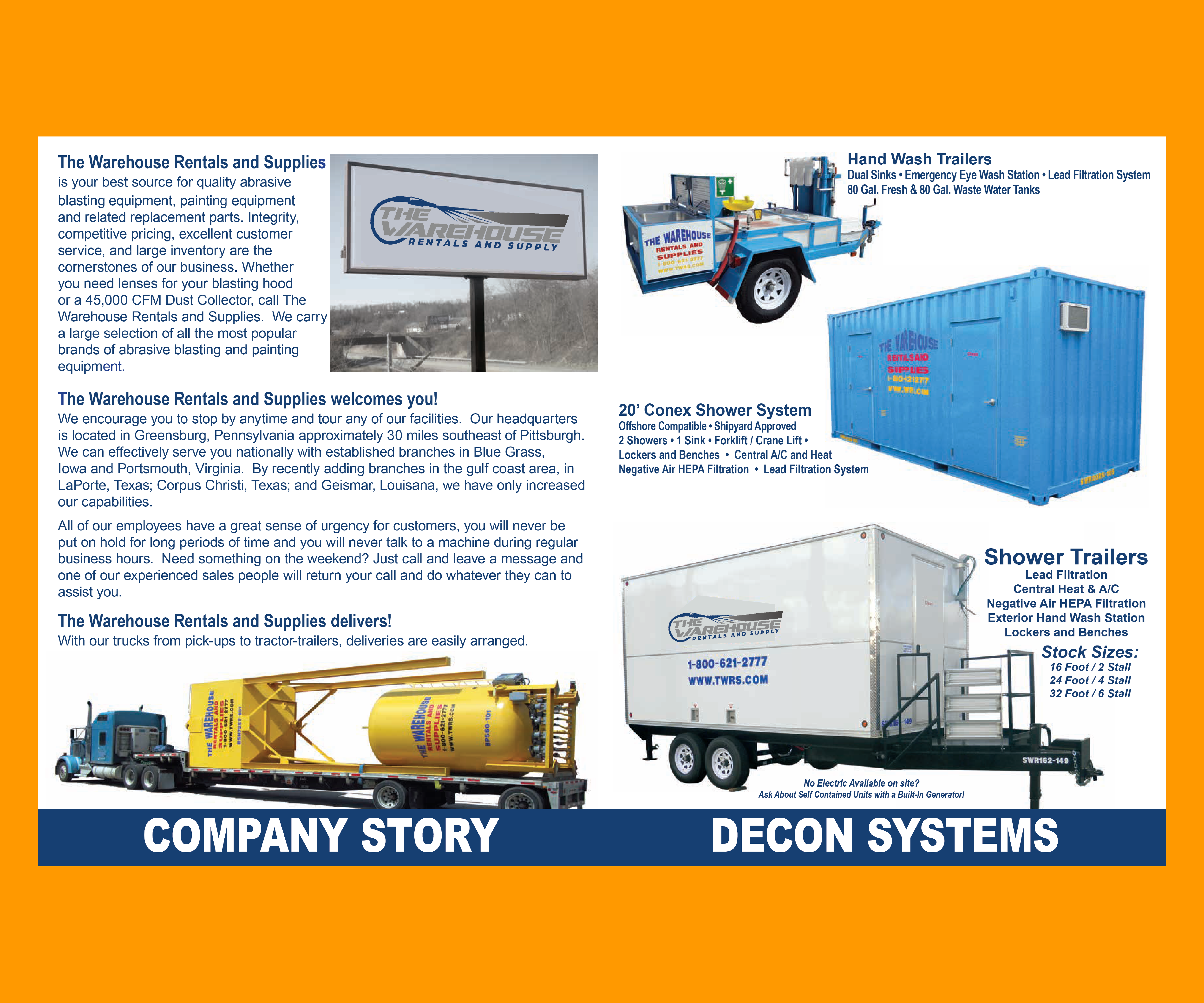 Diseño de Flyer por SHRA_BONTI para The Warehouse Rental & Supply | Diseño #32274879