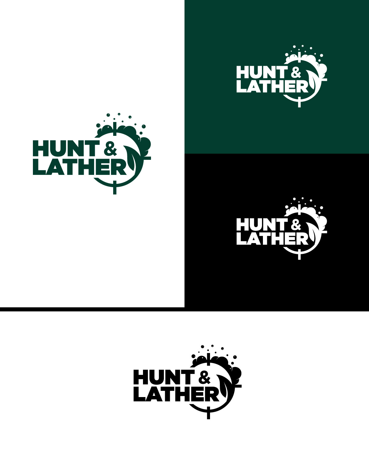 Logo Design by jonkonrad for Hunt & Lather, LLC | Design #32272242